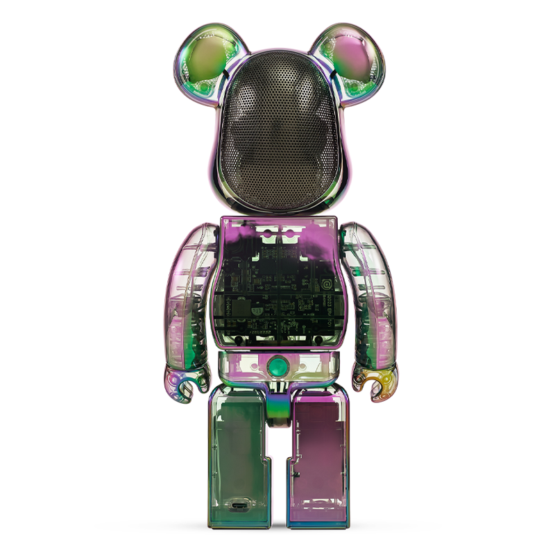 BE@RBRICK AUDIO 400% | Black Aurora – TOYQUBE.COM