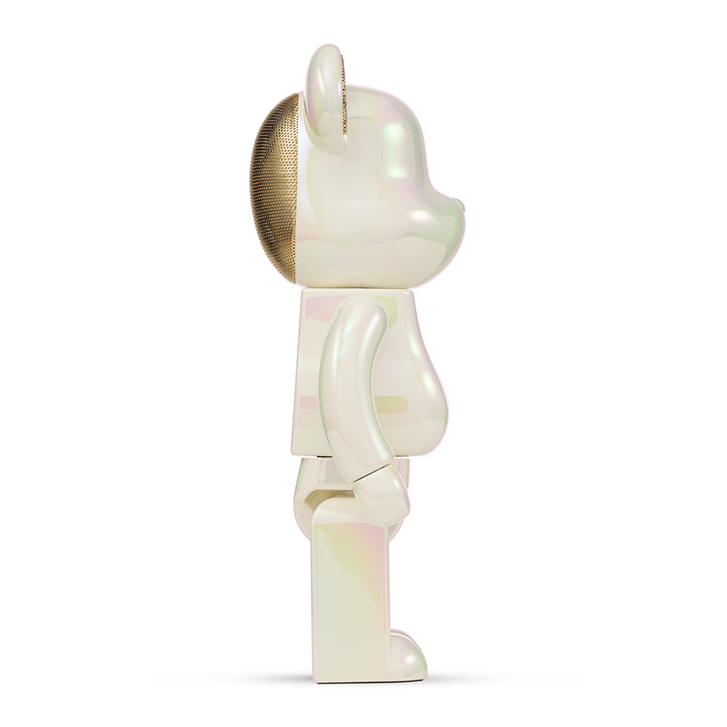 アンプ BE@RBRICK AUDIO 400% Speaker CLEAR Bearbrick Rinaro Audio 400% Portable Speaker Clear - US