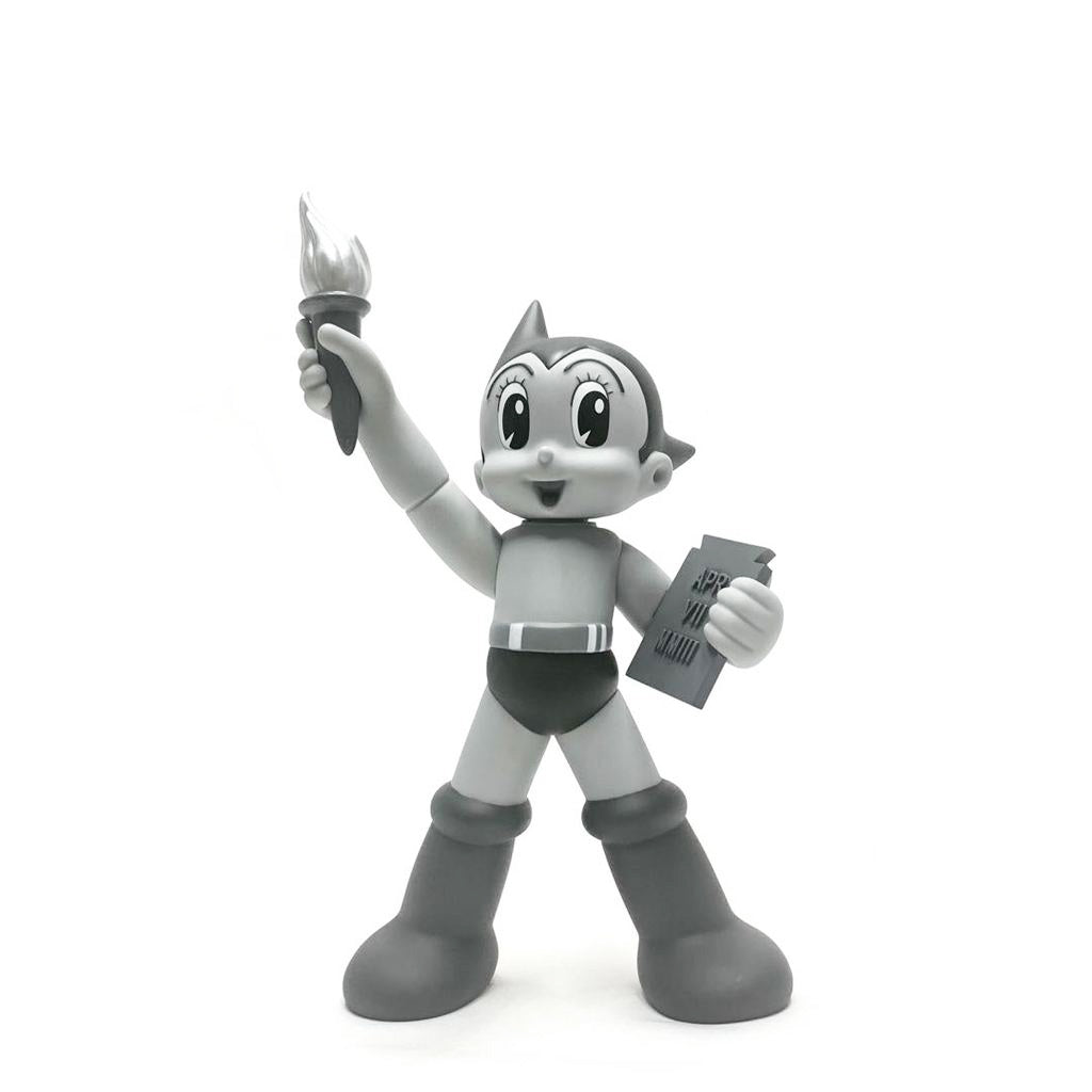 STAPLE ASTRO BOY フィギュア　Toy qube STAPLE Astro Boy Hoodie - White Porcelain – TOYQUBE.COM