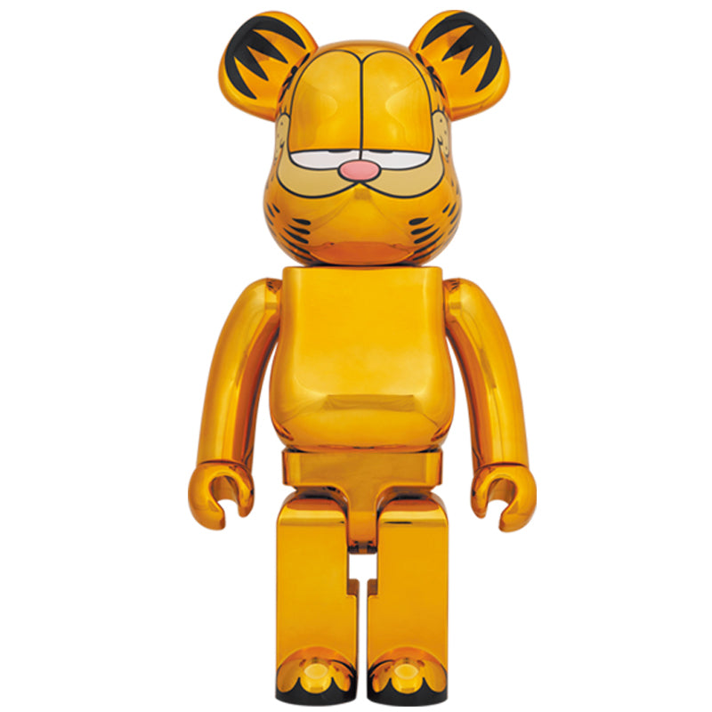 BE@RBRICK GARFIELD GOLD CHROME Ver. 1000％ – TOYQUBE.COM