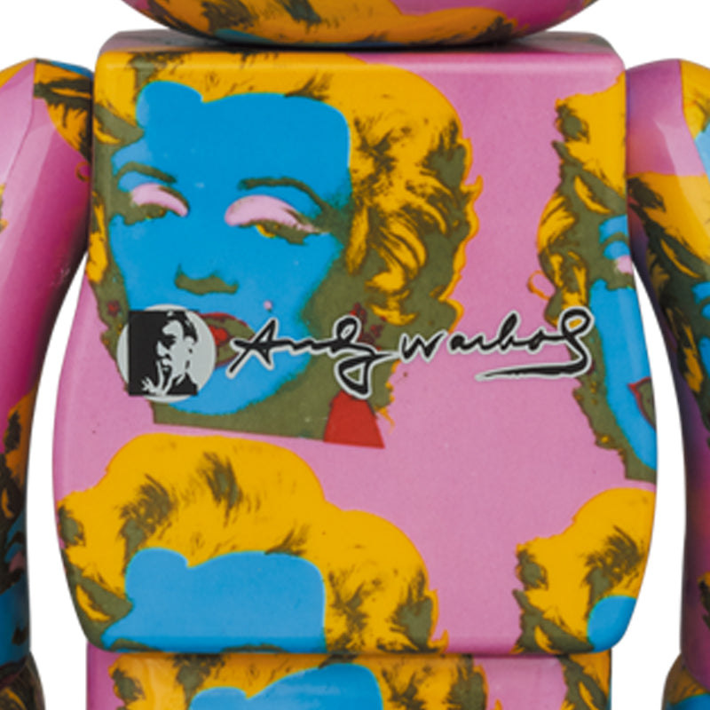 BE@RBRICK Andy Warhol Marilyn Monroe #2 100％ & 400％