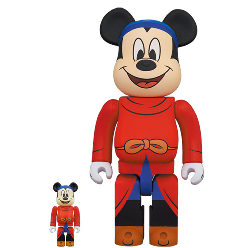 購入後未開封ですBE@RBRICK Nighttime Mickey 100％ \u0026 400％ - その他