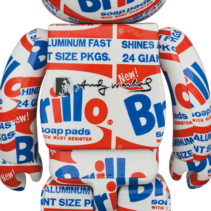 BE@RBRICK ANDY WARHOL Brillo 100％ u0026 400％ Set – TOYQUBE.COM