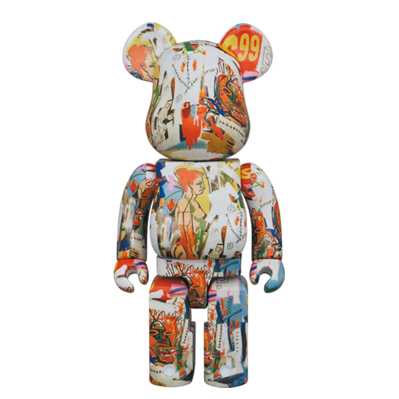 BE@RBRICK Andy Warhol × JEAN-MICHEL BASQUIAT #4 400％ – TOYQUBE.COM