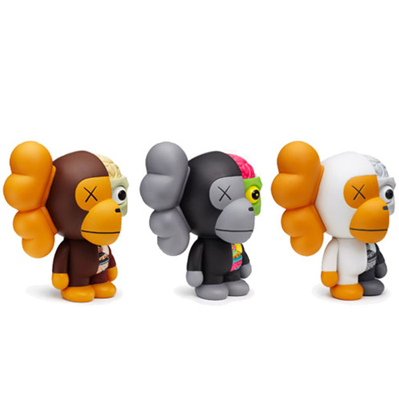 KAWS Dissected Milo set of 3 – TOYQUBE.COM