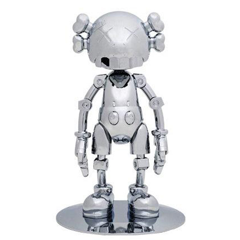 KAWS x Sorayama | NO FUTURE Companion in Silver Chrome – TOYQUBE.COM