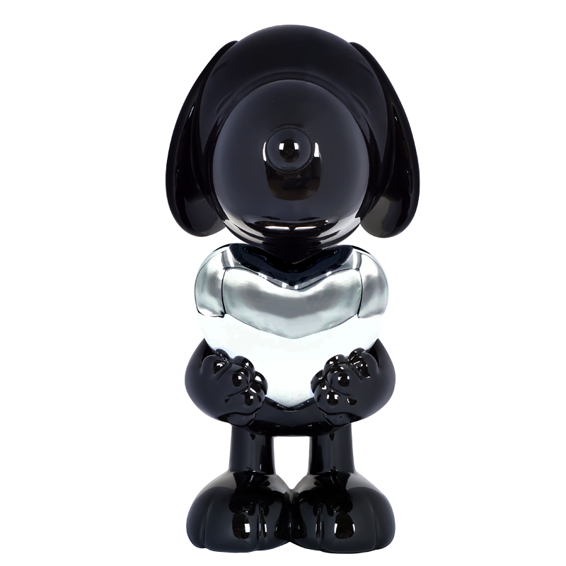 Snoopy Gloss Black | Heart – TOYQUBE.COM