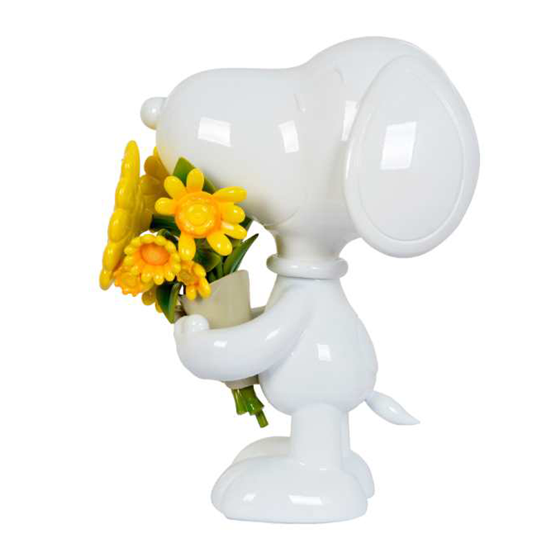 Snoopy Gloss White | Flower