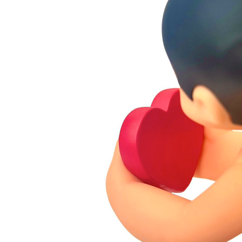 6" Astro Boy Holding Heart- OG