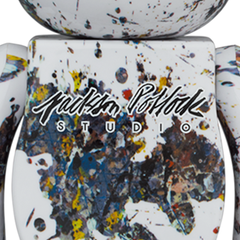 BE@RBRICK Jackson Pollock Studio(SPLASH) 100％ & 400％ Set