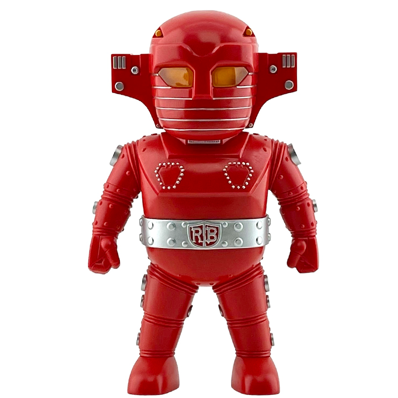 赤いロボットフィギュア 目が光る Mazzcot Red Baron Red Baron| 005 – TOYQUBE.COM