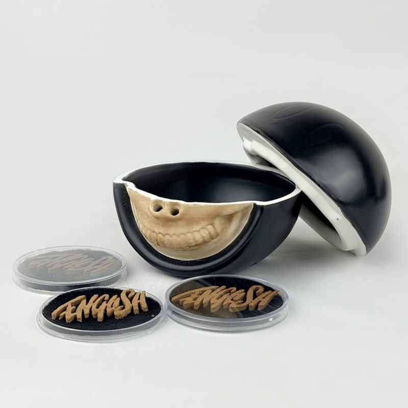 Ron English Grin Ceramic Incense Chamber - Black – TOYQUBE.COM