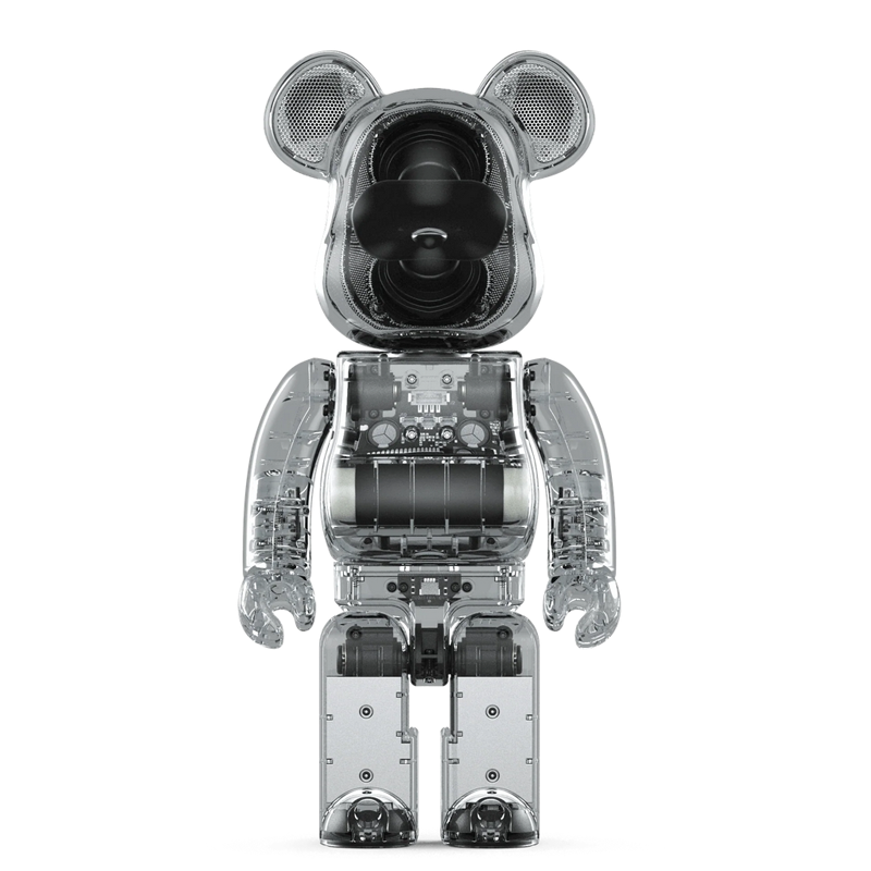 BE@RBRICK AUDIO 400% | Clear – TOYQUBE.COM BE@RBRICK AUDIO 400% | Clear – TOYQUBE.COM