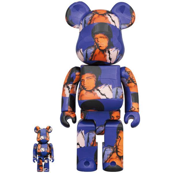 BE@RBRICK Andy Warhol's Muhammad Ali(TM) 100％ & 400