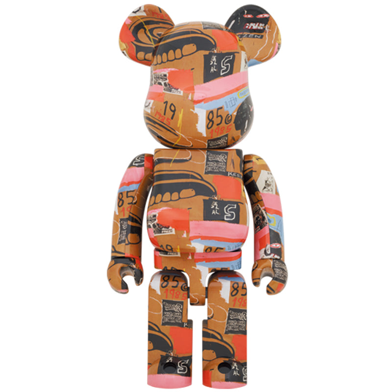 BE@RBRICK Andy Warhol × JEAN-MICHEL BASQUIAT #2 1000%