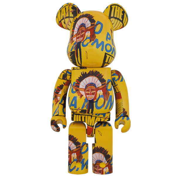 BE@RBRICK Andy Warhol × JEAN-MICHEL Andy Warhol x Jean-Michel Basquiat #4 400% Bearbrick by Medicom