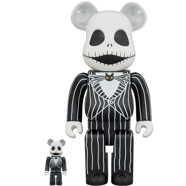 BE@RBRICK - BE@RBRICK Jack Skellington 100％ &amp; 400％ Disney's The Nightmare Before Christmas: Jack Skellington