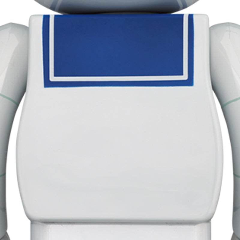 BE@RBRICK STAY PUFT MARSHMALLOW MAN WHITE CHROME Ver. 100％ & 400％