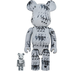 BE@RBRICK Andy Warhol's ELVIS PRESLEY 100% & 400％ Set