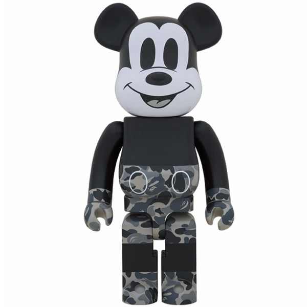 BE@RBRICK BAPE®️ MICKEY MOUSE MONOTONE Ver. 1000％ – TOYQUBE.COM