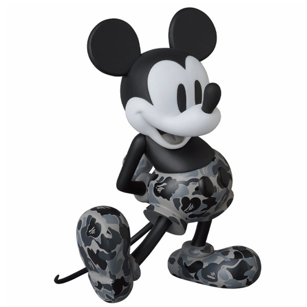 Medicom Toy BAPE(R) MICKEY MOUSE Monotone Ver. Figure MCT