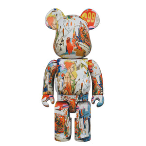 BE@RBRICK Andy Warhol × JEAN-MICHEL BASQUIAT #4 400％