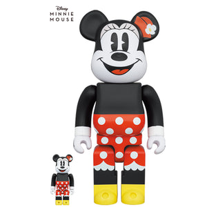 BE@RBRICK MINNIE MOUSE 100％ & 400％