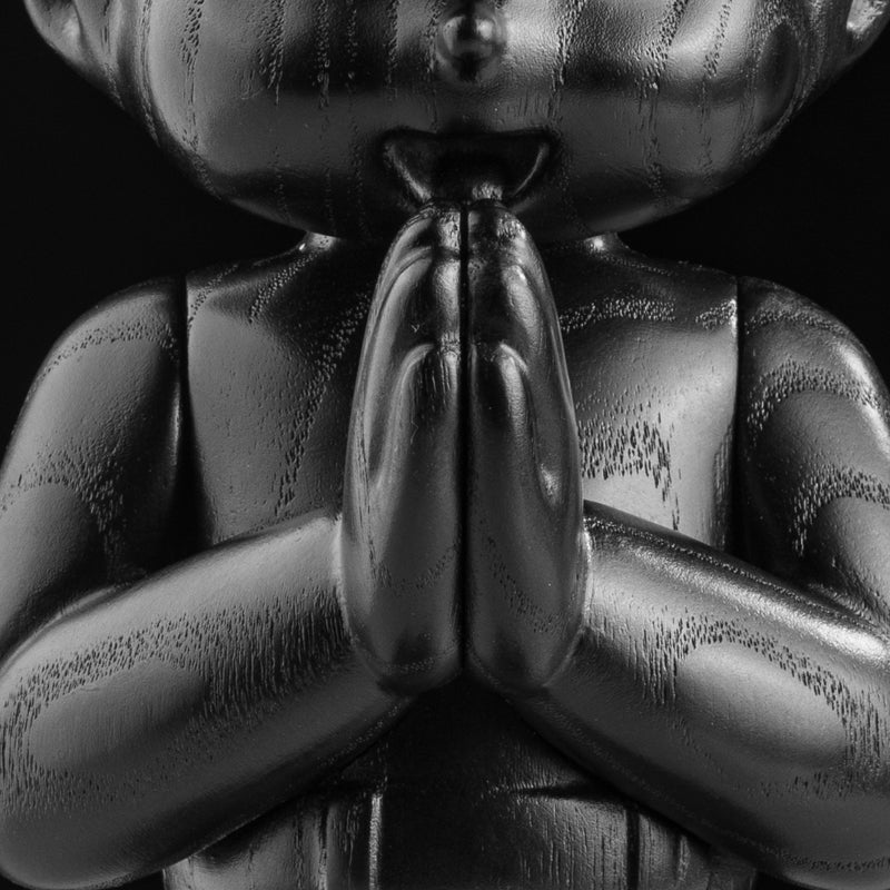 Astro Boy Greeting - Black Wooden