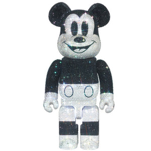 BE＠RBRICK SWAROVSKI(R) CRYSTALS DECORATE MICKEY MOUSE 400%