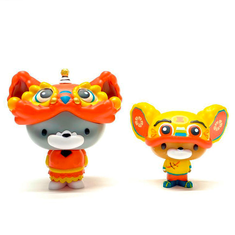 Chibi Tom and Jerry (Traditional Lion Dance Set)