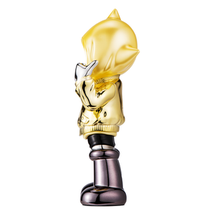 Astro Boy Chrome Hoodie - Gold Yellow