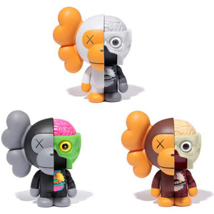 KAWS Dissected Milo set of 3