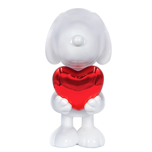 Snoopy Gloss White | Heart
