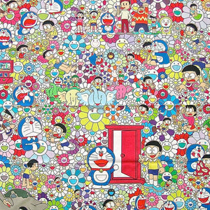 Takashi Murakami  x Doraemon Fabric Cloth (Large)