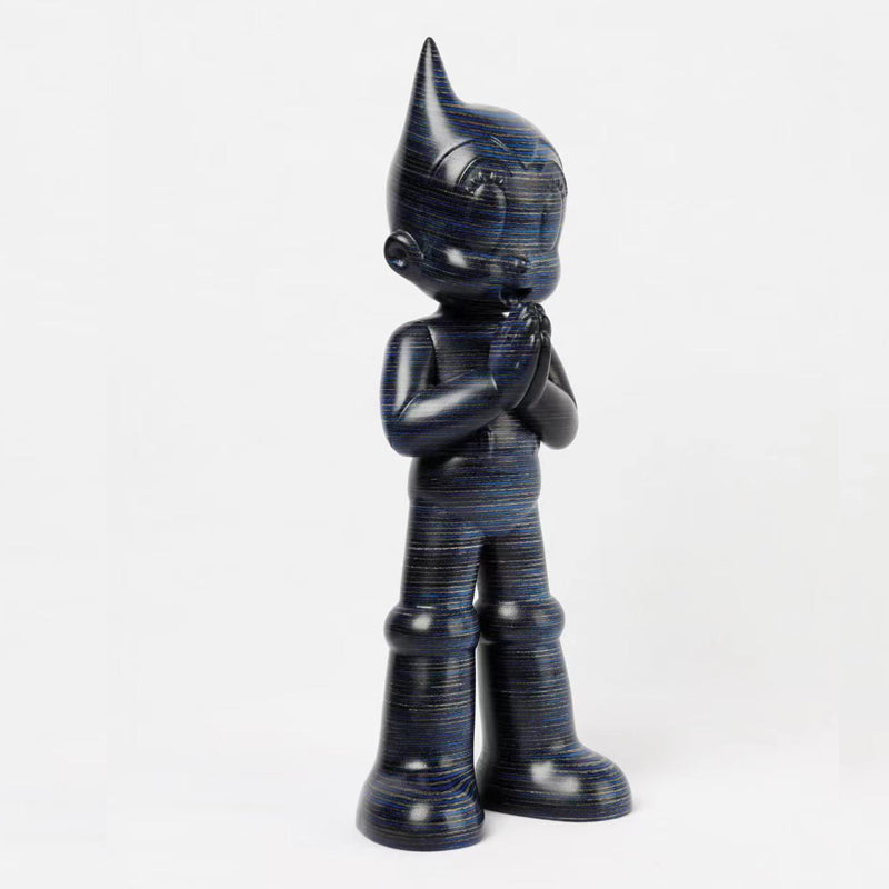 Astro Boy Greeting - Blue Wooden (Horizontal Ver.)