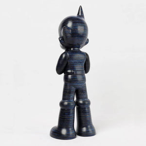 Astro Boy Greeting - Blue Wooden (Horizontal Ver.)