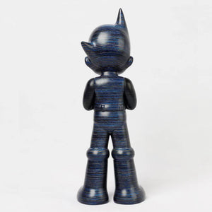 Astro Boy Greeting - Blue Wooden (Horizontal Ver.)