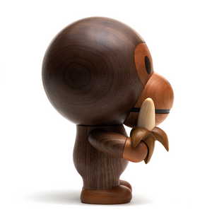 BAPE X TOYQUBE WOODEN BABY MILO