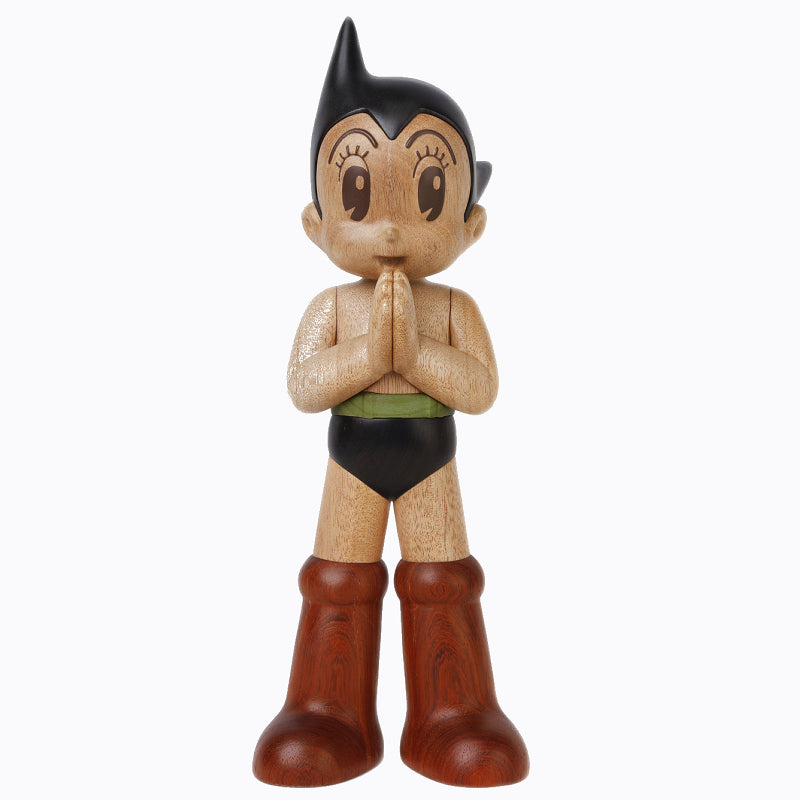1000% Wooden Astro Boy Greeting - OG Ver. – TOYQUBE.COM
