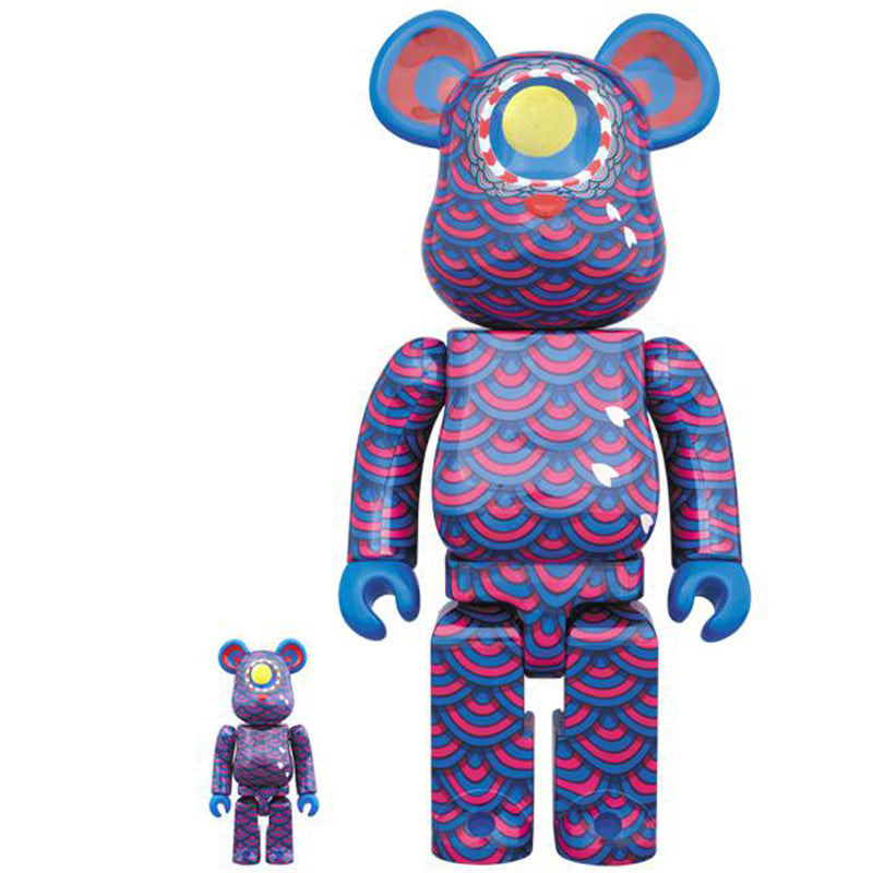 Yasuto Sasada Peacock Bearbrick set