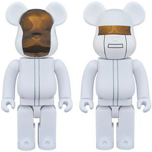 BE@RBRICK 400％ Daft Punk - White Suit Set