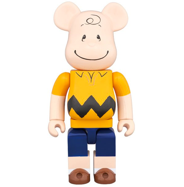 BE@RBRICK - BE RBRICK CHARLIE BROWN 400％ Bearbrick Peanuts Charlie Brown 400% Red Expedited Shipping