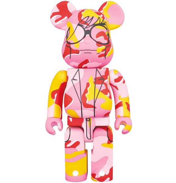 BE@RBRICK Andy Warhol Camo Ver. 1000%