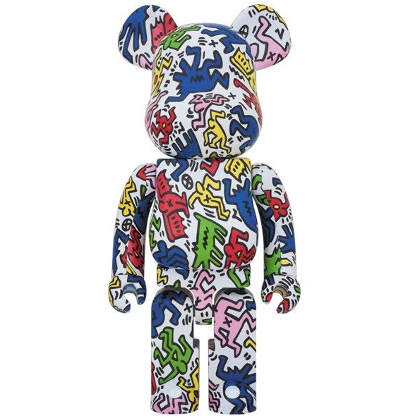 Keith Haring Bearbrick 1000% – TOYQUBE.COM