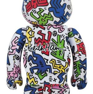 Keith Haring Bearbrick 100% + 400% set